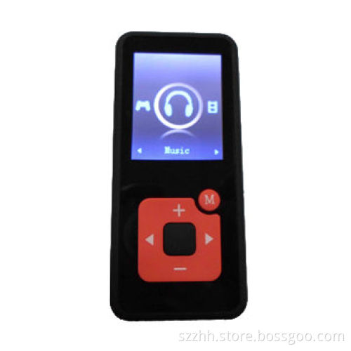 MP4 Player with Built-in FM Radio, Supports WMA, WAV, ASF and AVI Formats, 1.8-inch TFT